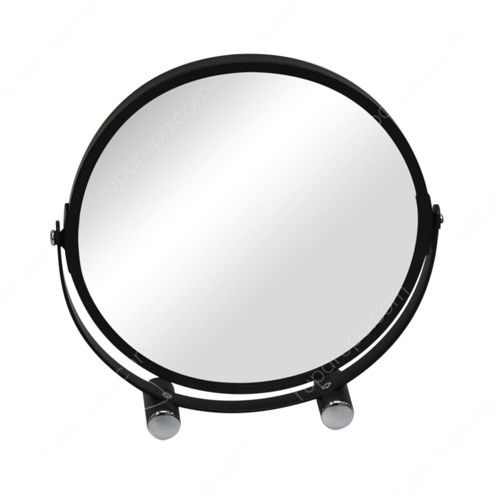 Jual Magnifying Mirror Cermin Meja 2 X Dq Blk 17 Cm Hitam Terbaik | Informa