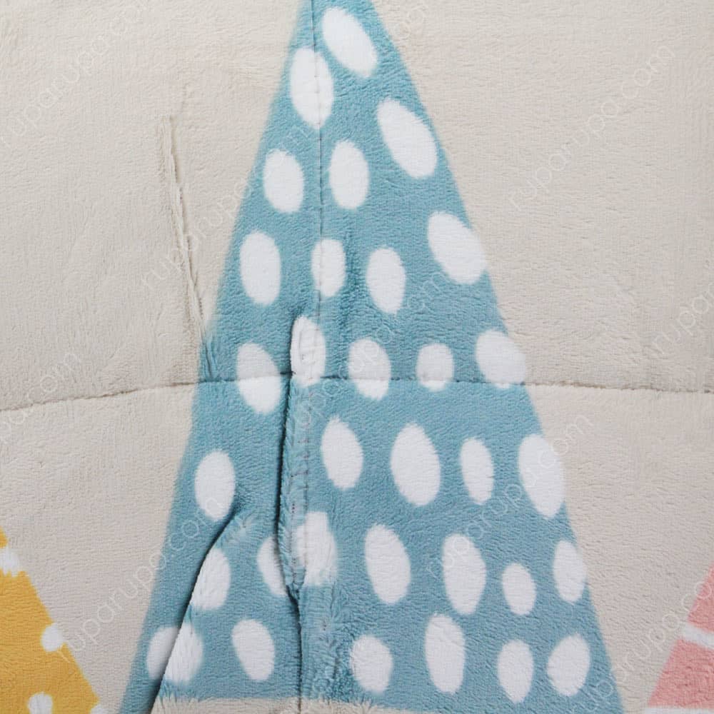 Jual Bed Cover 160 X 210 Cm Milk Velvet Isosceles Terbaru Ruparupa