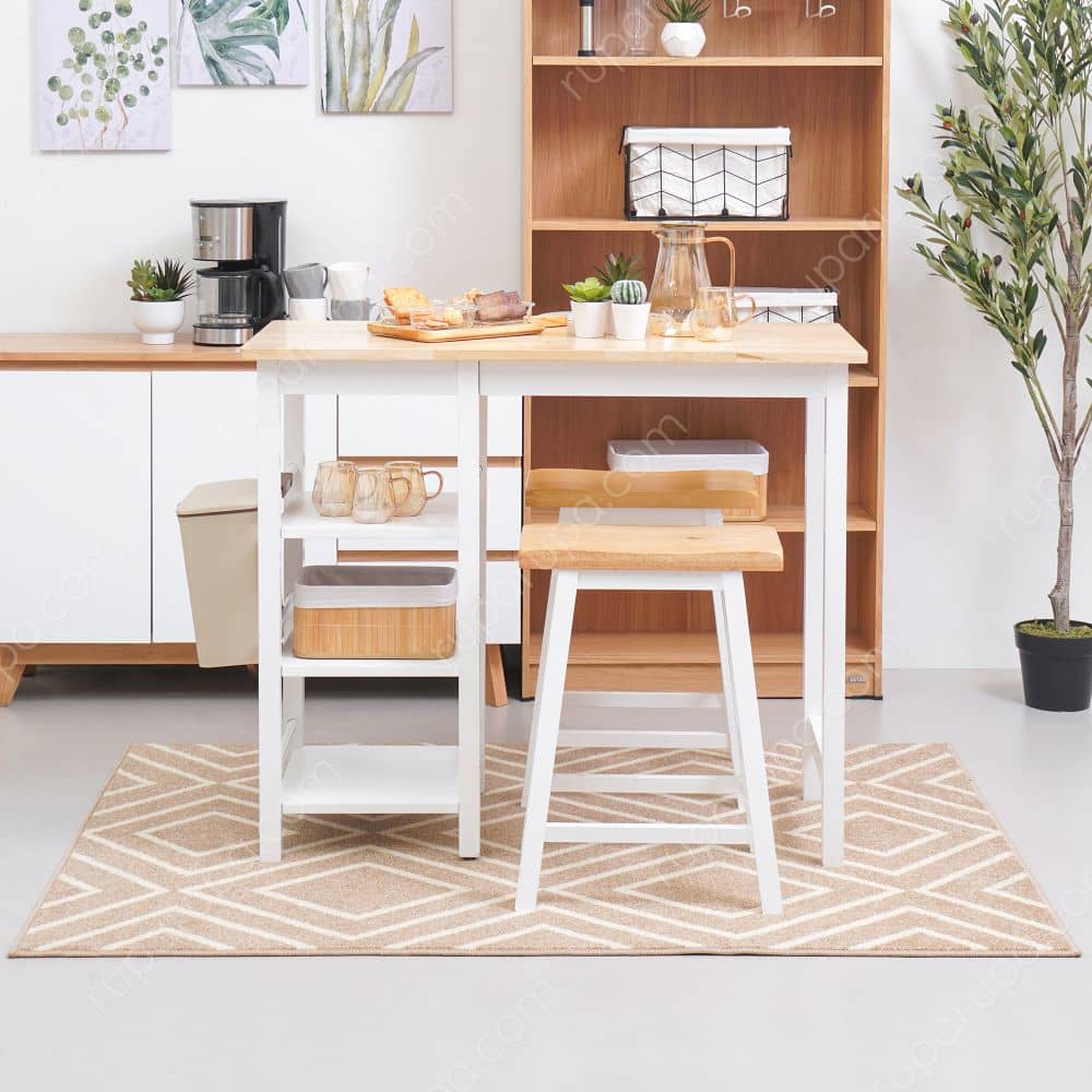 Jual Smith Set Meja Makan 2 Kursi Putih Terbaru Ruparupa