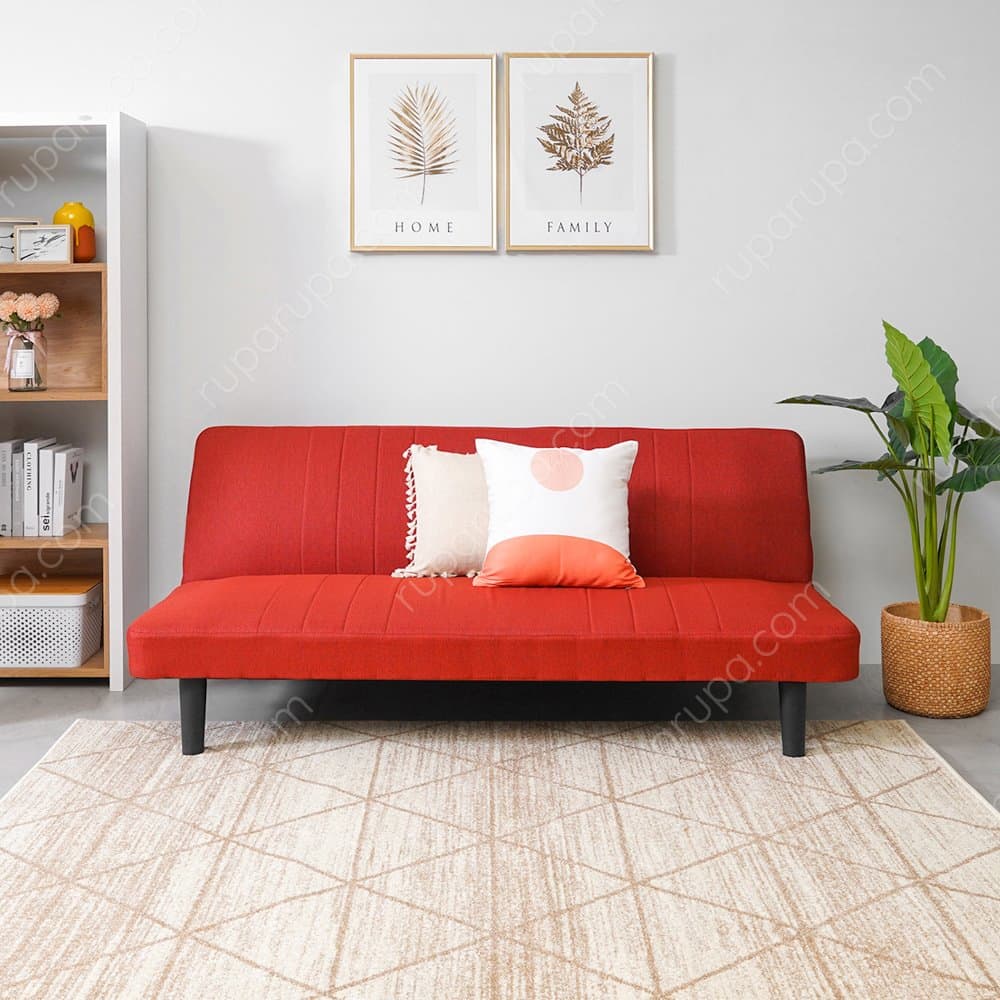 Jual Maura Sofa Bed Merah Terbaik Informa # kursi sofa santai terbaru. maura sofa bed merah