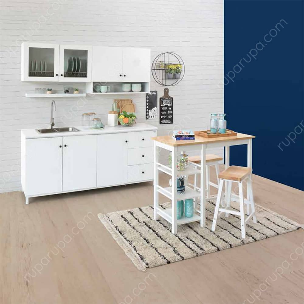 Jual Drew Kitchen Set Putih Terbaik | Informa