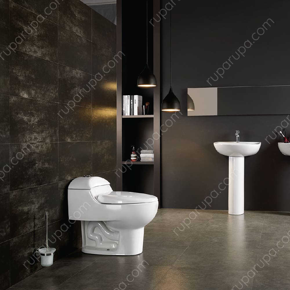 Jual Kris Kloset Duduk Monoblock Putih Terbaru Ruparupa