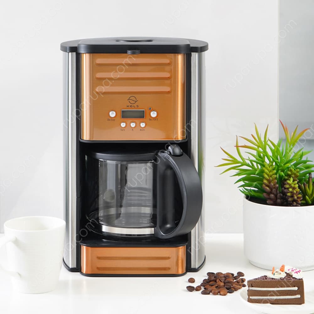 Jual Kels Hartwell Coffee Maker 1 5 Ltr Copper Terbaik Informa