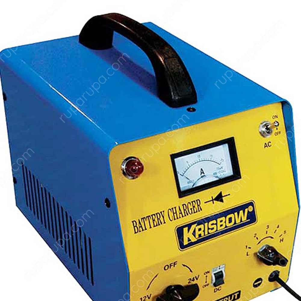 Jual Krisbow Charger Aki Mobil 30 A 12 V 24 V Erbc 30 Terbaru | Ruparupa