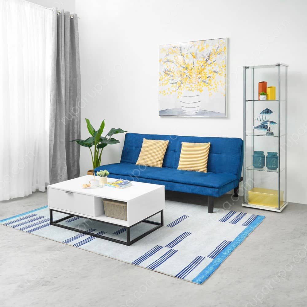 Jual Geneva Sofa Tidur Fb H 14 12 Biru Terbaik Informa Untuk bahan baku produk kursi sofa santai terbaru kami menggunakan kayu jati tpk perhutani yang legal wood dan sudah berumur tua serta kering, hal ini sangat penting untuk kesetabilan kesetabilan kontruksi. geneva sofa tidur fb h14 12 biru