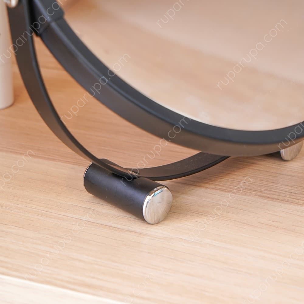 Jual Magnifying Mirror Cermin Meja 2 X Dq Blk 17 Cm Hitam Terbaik | Informa