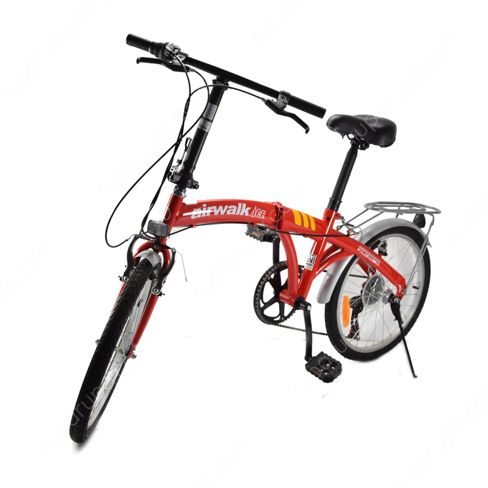 Jual Airwalk Expresso Sepeda  Lipat 20 Inci 6 Speed Merah 