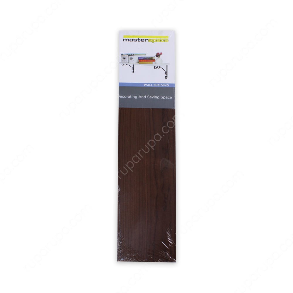  Jual  Masterspace Rak  Dinding  60 X 15 X 1 8 Cm Cokelat 