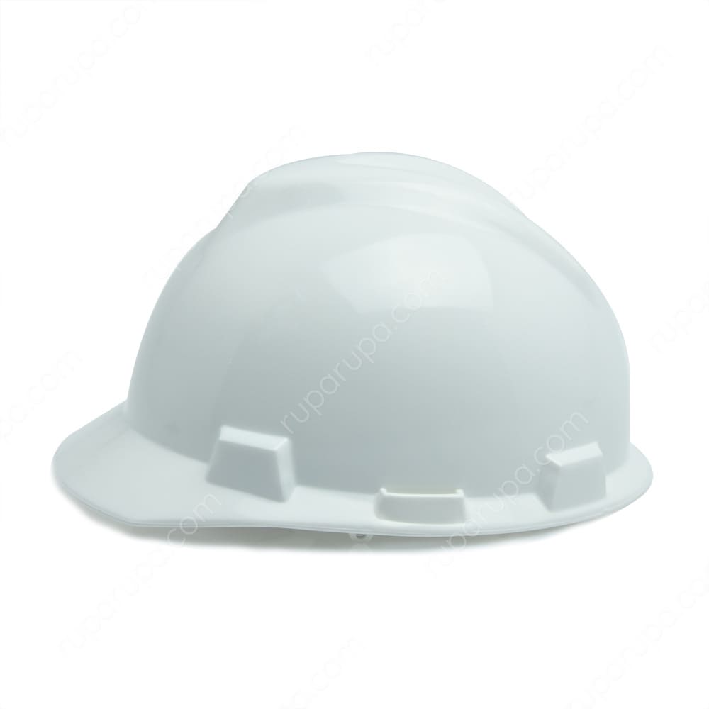 Jual Krisbow  Brim Helm  Keselamatan Kerja Hdpe Putih 