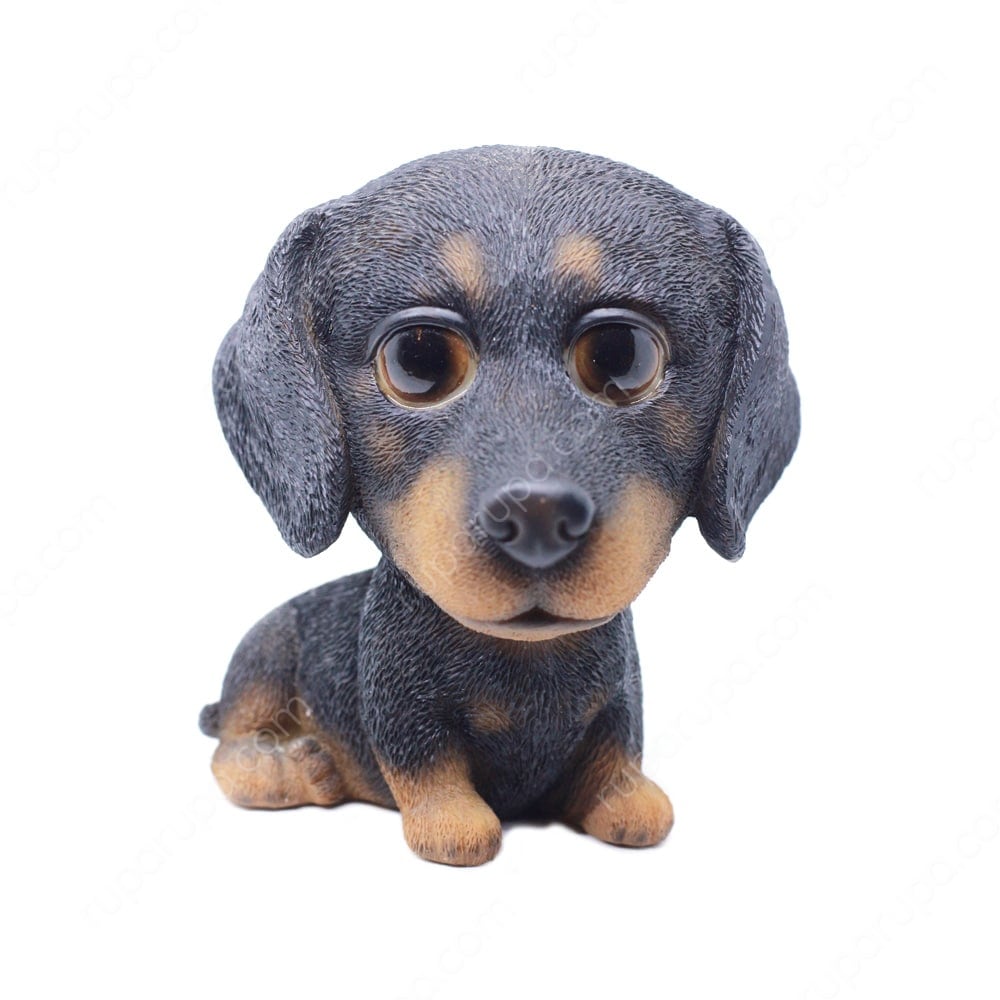 Jual Miniatur Dekorasi Anak Anjing Rottweiler 795 11 5 Cm Terbaru