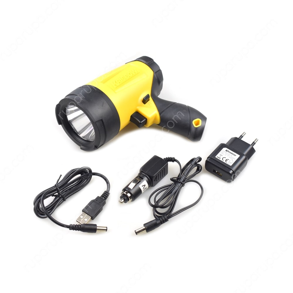 Jual Krisbow  Lampu Kerja Rechargeable Led 350 Lm Terbaru 