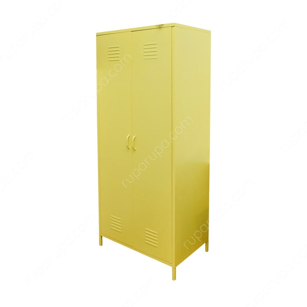 Jual Lyon Lemari Pakaian Anak 2 Pintu Kuning Terbaik Informa