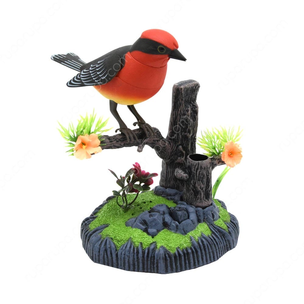 Jual Ornamen Taman Burung Red Vermilion Flycatcher Terbaru Ruparupa