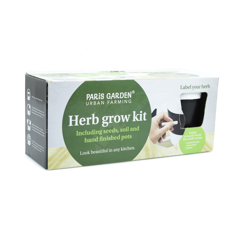 Jual Paris Garden Set Bibit Tanaman Herbal 3 Pcs Original Ace