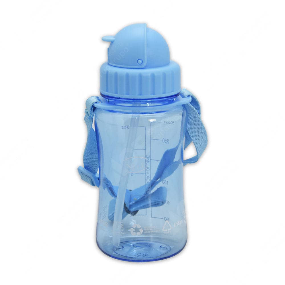 Jual Kris  350 Ml Botol  Minum  Flipstraw Dengan Tali Biru 