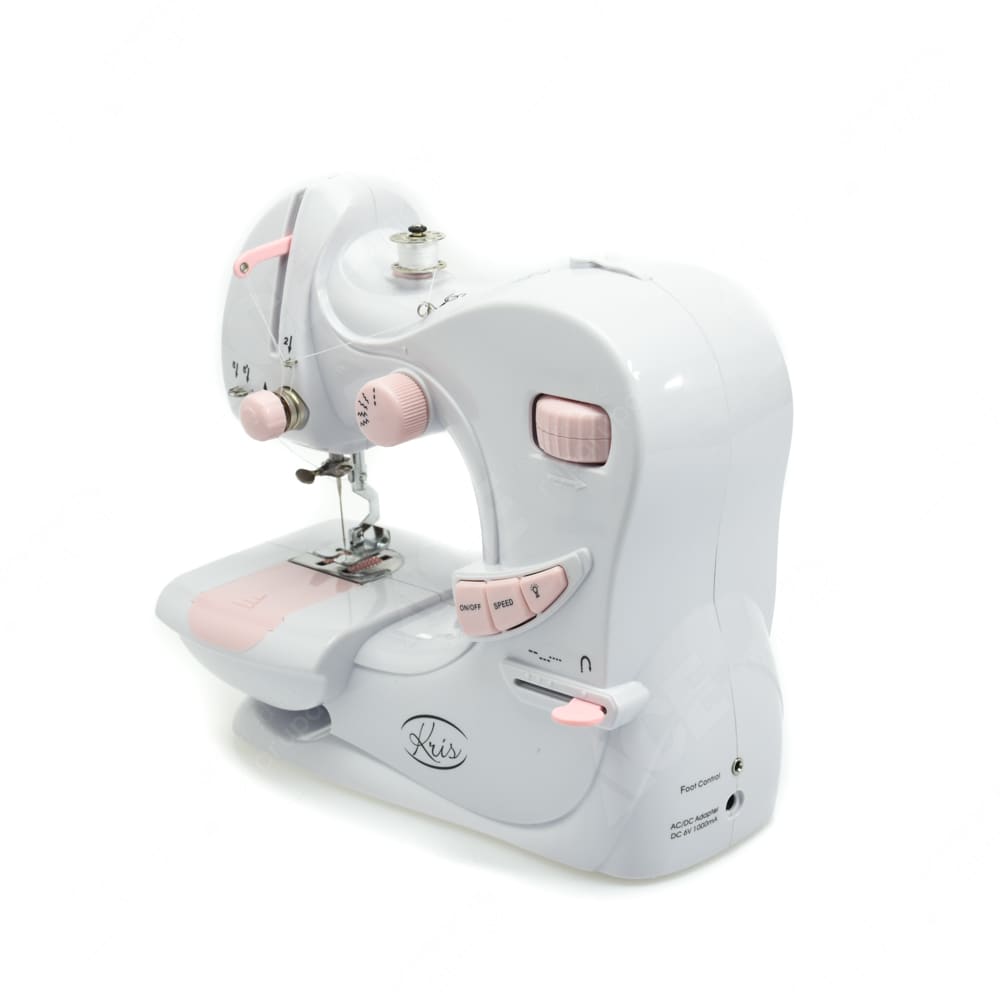 Jual Kris Mesin Jahit Mini 601 Putih Pink Original Ace