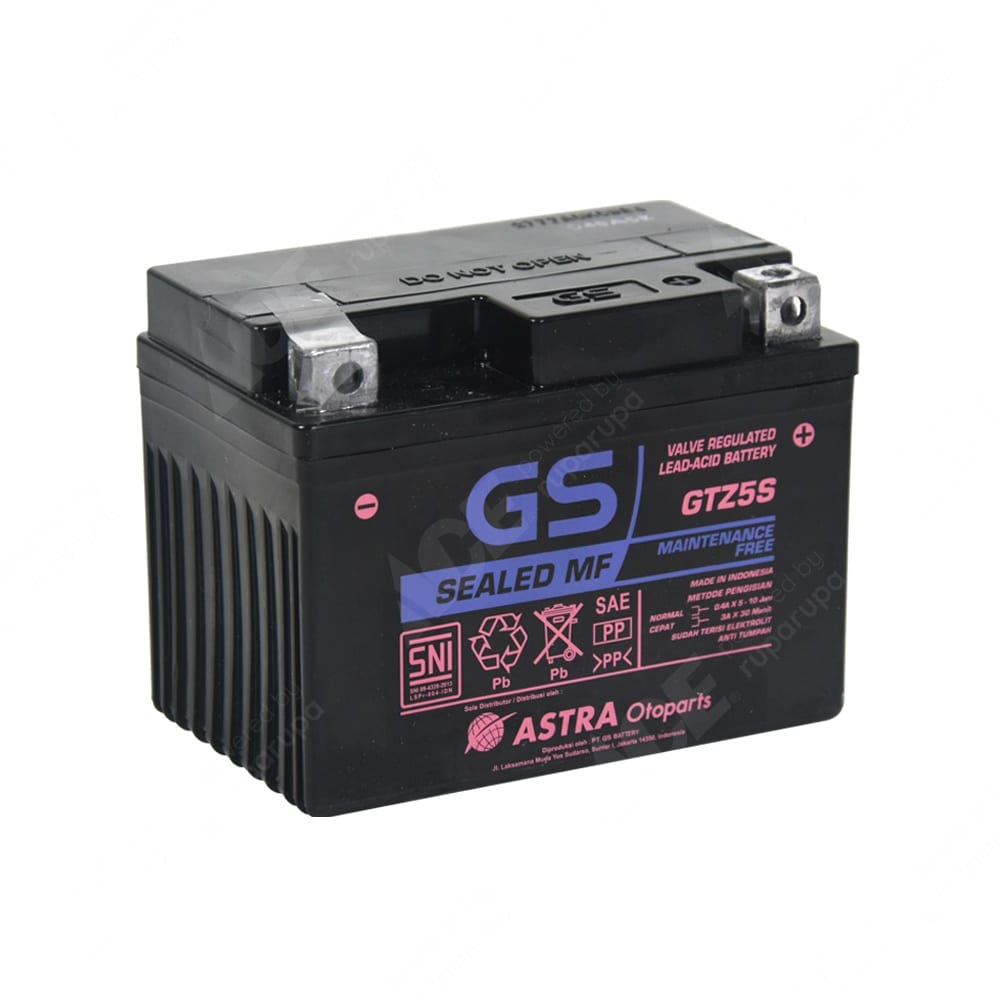 Jual Gs Aki Kering Gtz 5 S Mf Original | ACE