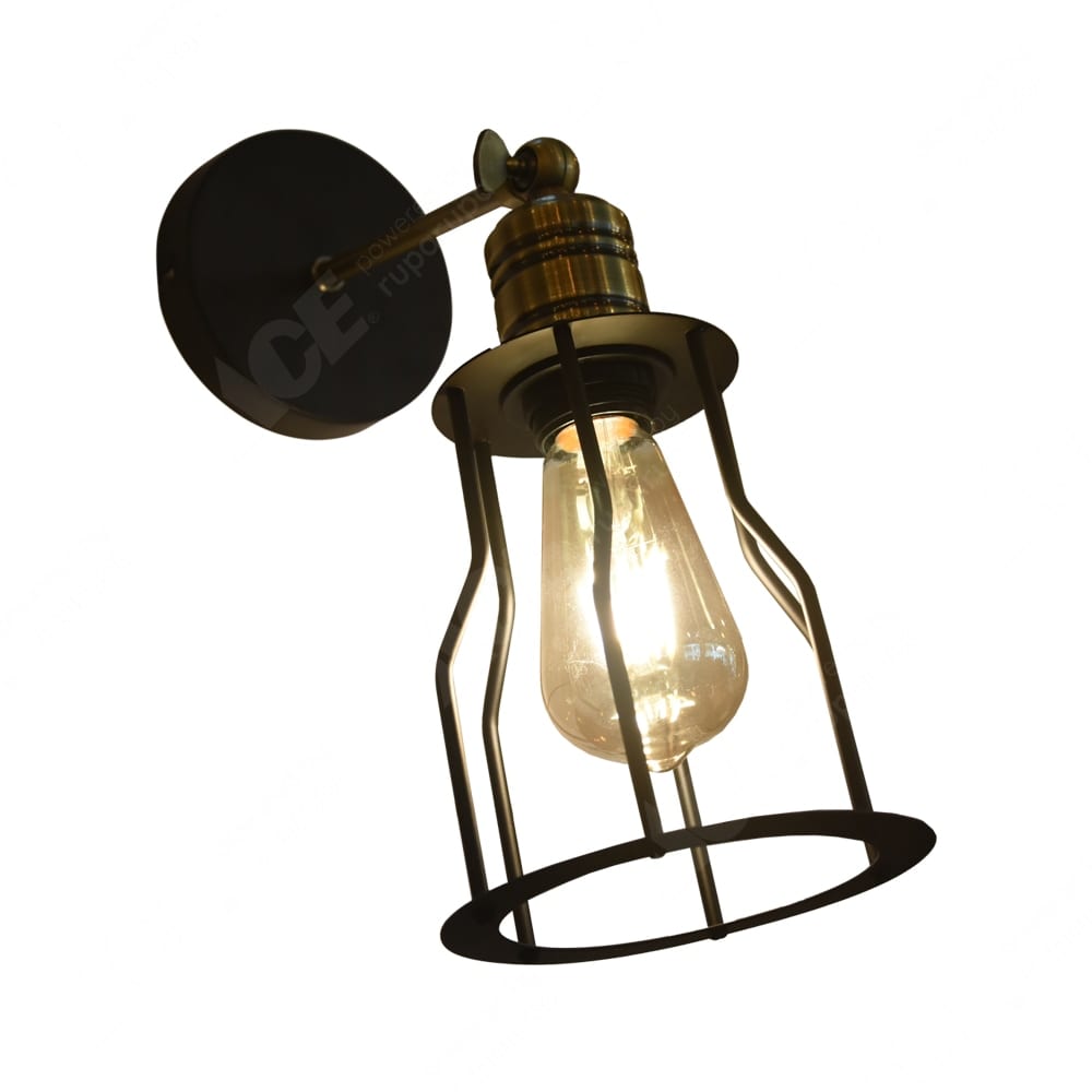 Jual Eglare Lampu Dinding Industrial Hitam Original Ace
