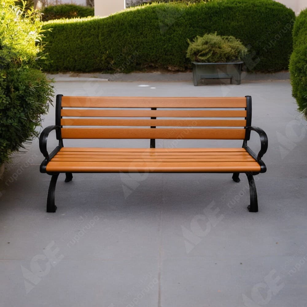 Jual Soleil Kursi Taman Cast Iron 3 Dudukan Original Ace