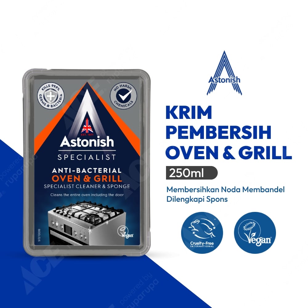 Jual Astonish 250 Gr Oven And Grill Cleaner Sponge Original ACE