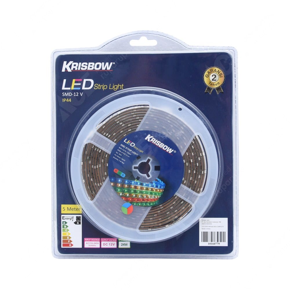  Jual  Krisbow Lampu  Led  Strip 12 V 5 M 24  W Rgb  Original ACE