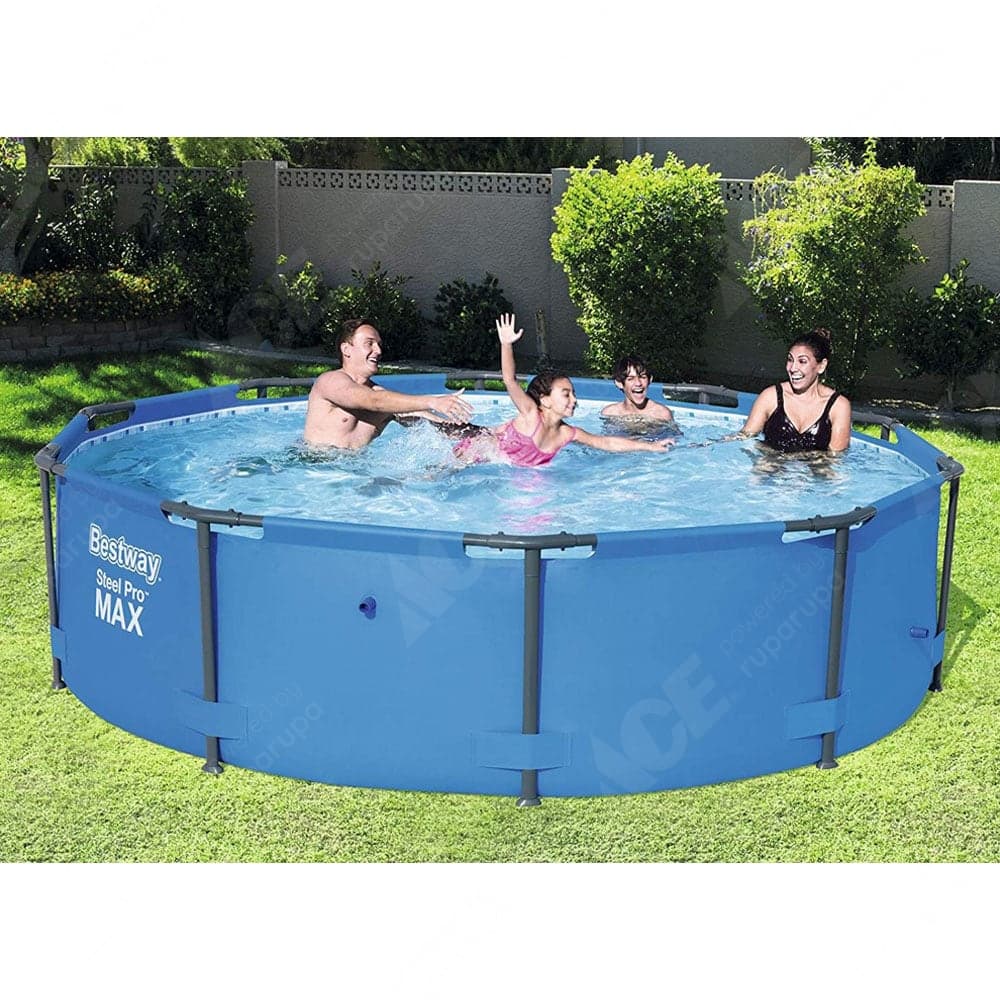 Jual Bestway Pro Max Round Kolam Renang 305 X 76 Cm Biru Original Ace