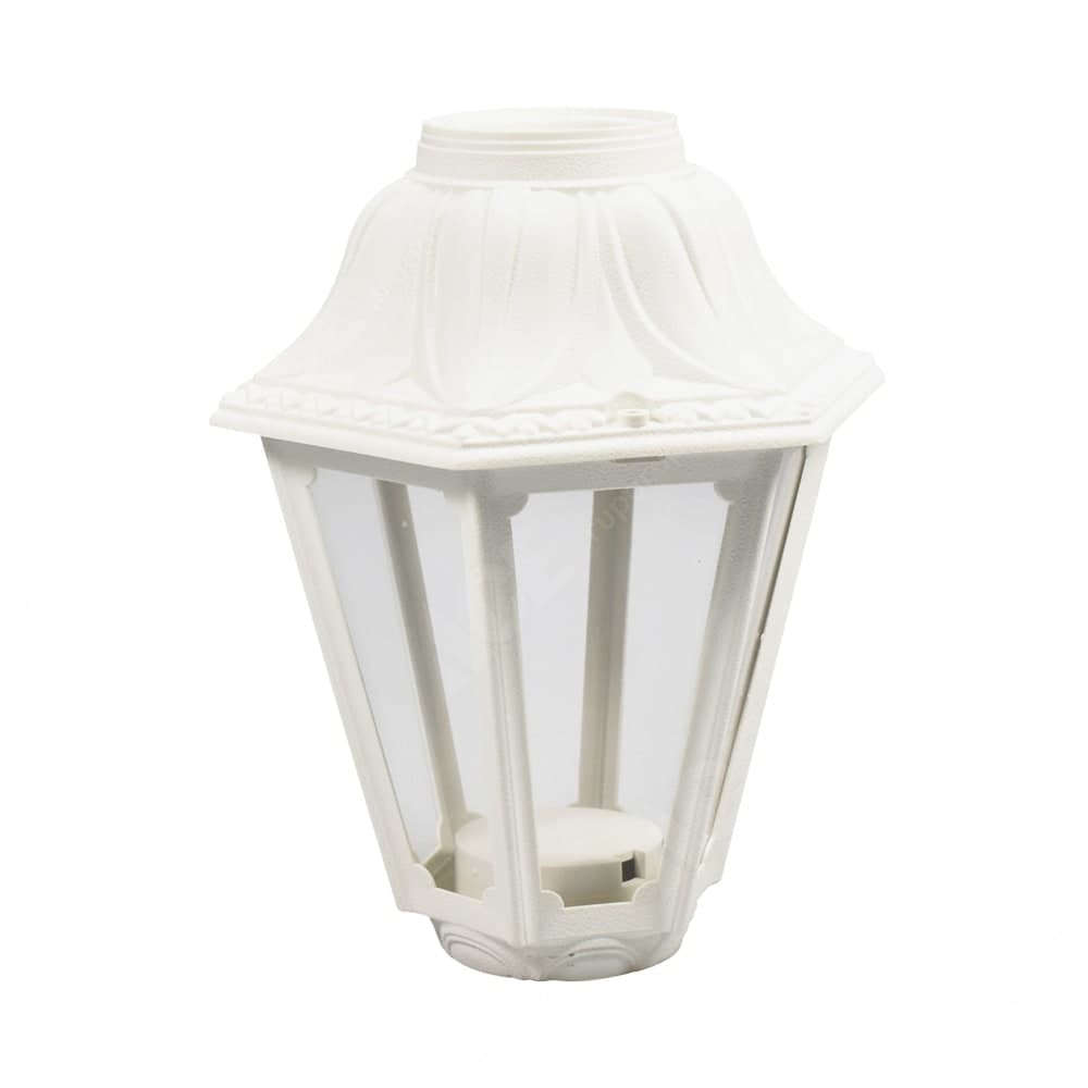 krisbow kap lampu taman classic putih