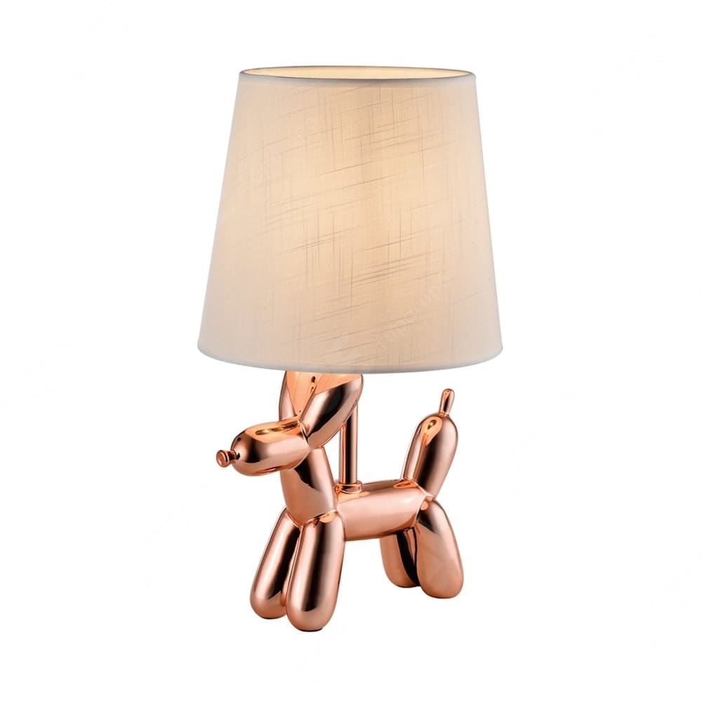 Jual Eglare Lampu Meja  Dog Rose Gold Original ACE