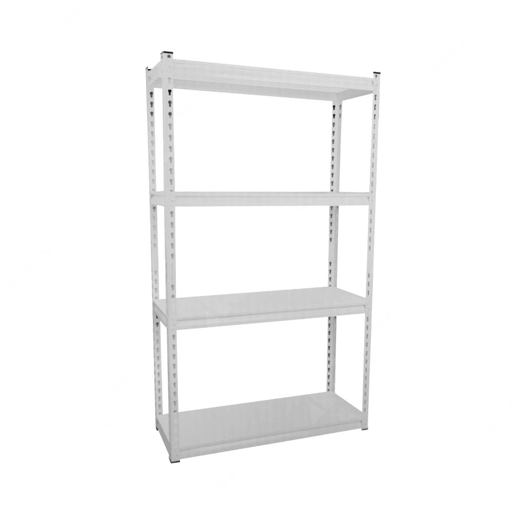 Jual Tactix Rak Besi Penyimpanan 4 Tingkat 86 X 30 X 152 Cm Putih Original Ace
