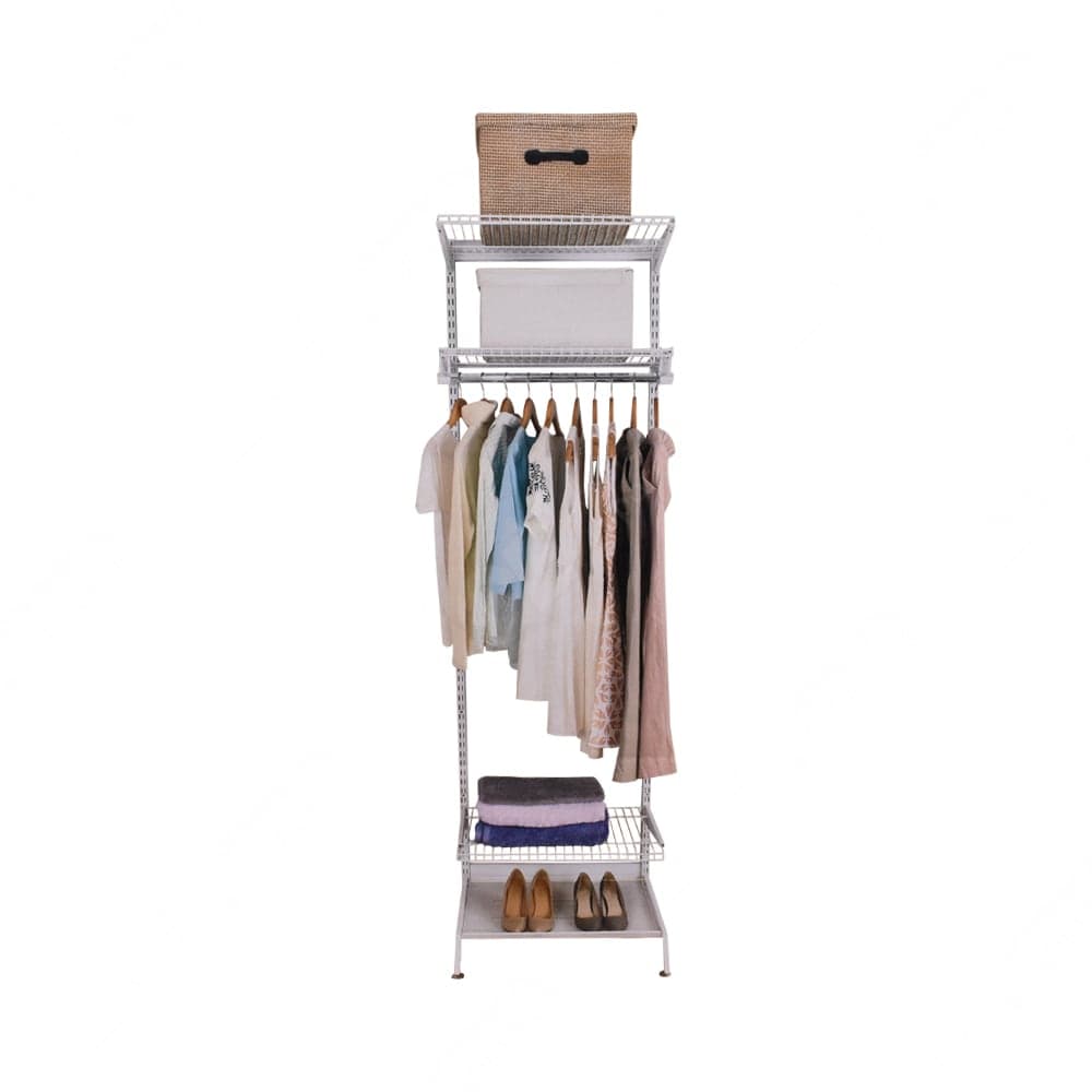 Rak Pakaian Part 1 Gantungan Baju Rak Ini Bisa Jadi Solusi Buat Ngga Punya Lemari Gantung Apalagi Yang Ma Wardrobe Rack Work Space Home Decor