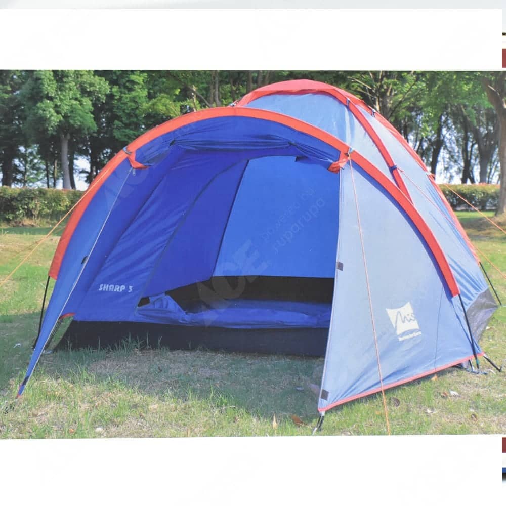 Jual Mountain Inn Tenda Dome Sharp 3 Orang Biru Original Ace Sebelum anda mendaki ke dalam. mountain inn tenda dome sharp 3 orang biru