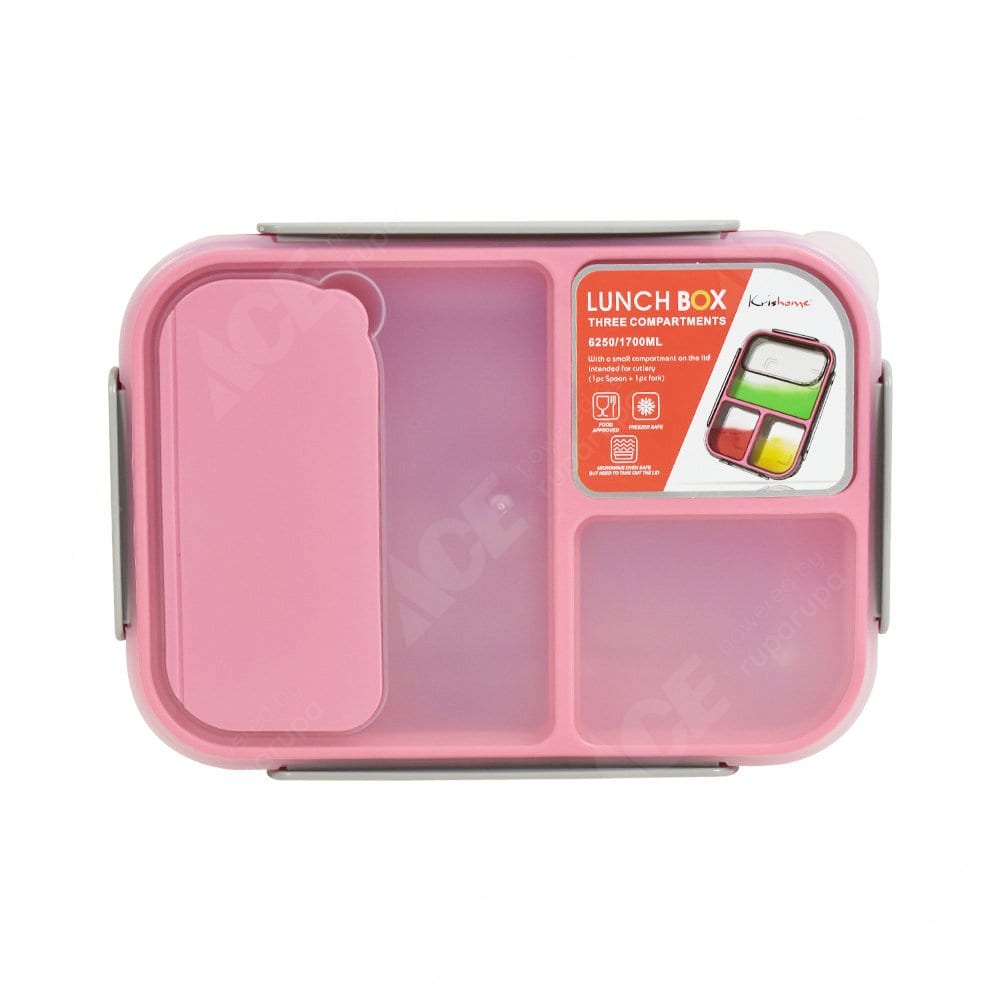 Jual Krishome Tempat Makan 1 7 Ltr Pink Original Ace