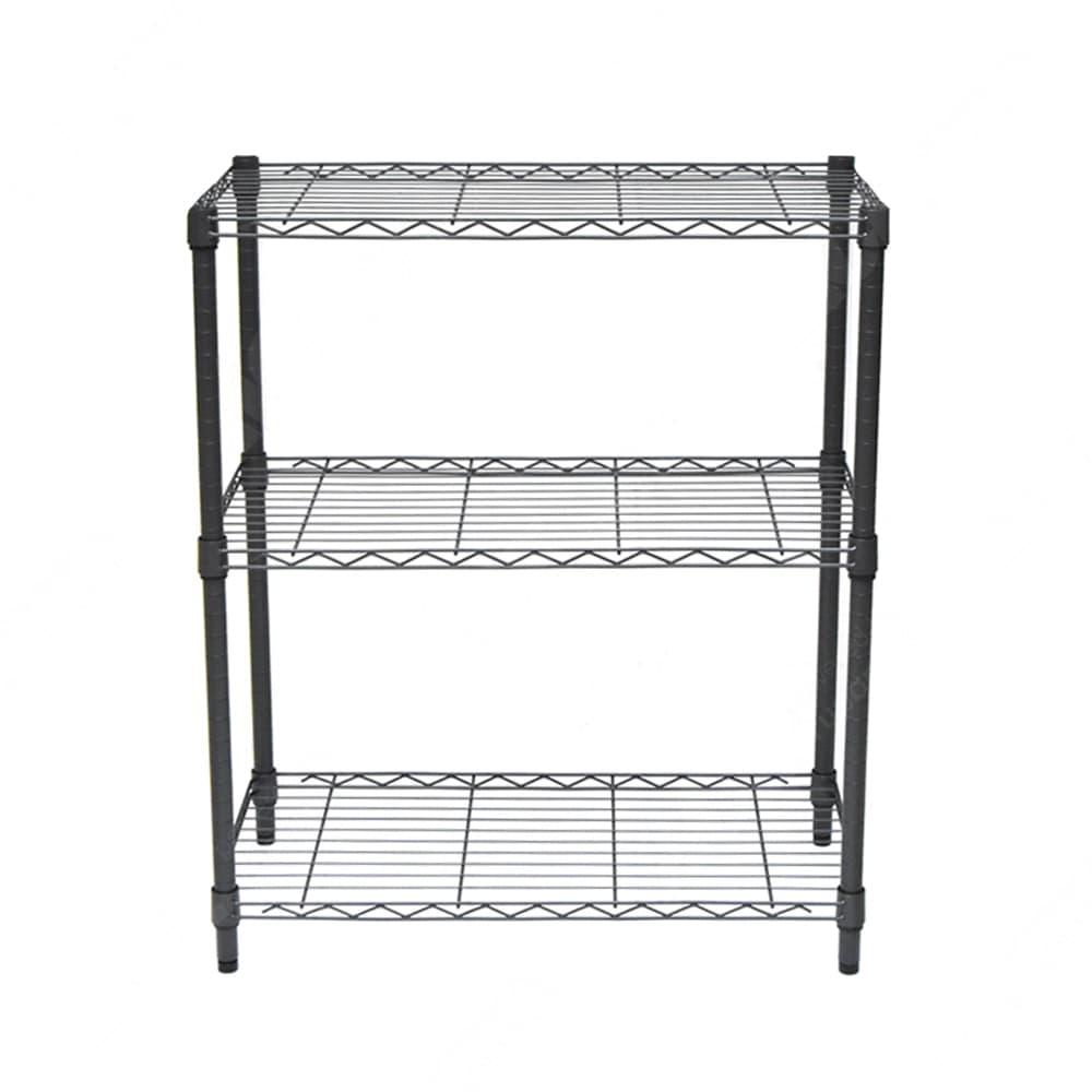 Jual Krisbow Rak Besi 3 Tingkat 75 X 35 X 89 Cm Hitam Original Ace