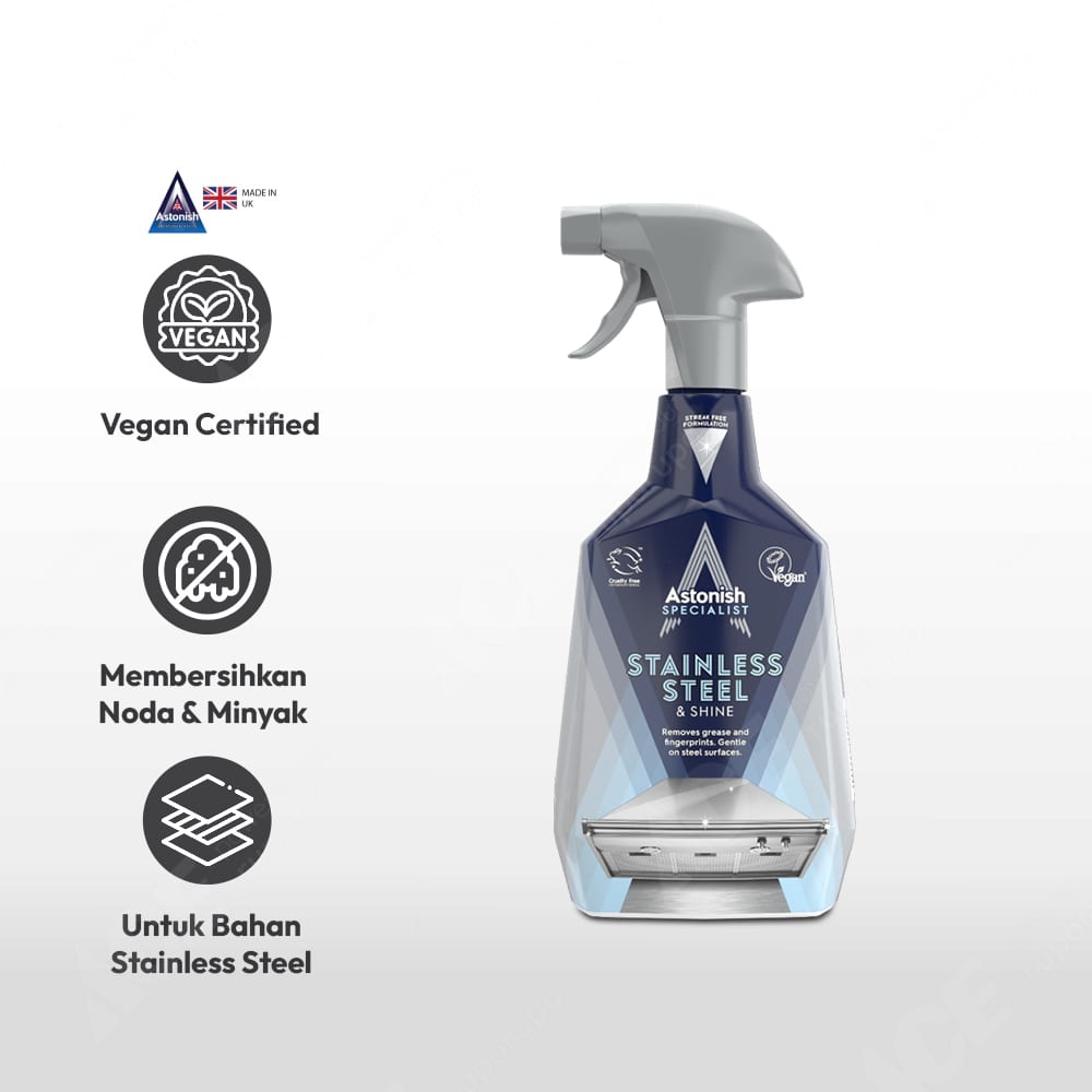 Jual Astonish 750 Ml Cairan Pembersih Stainless  Steel N 