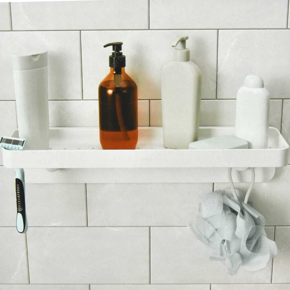 Jual Umbra Rak Dinding Kamar Mandi Flex Sure Lock Putih Original Ace