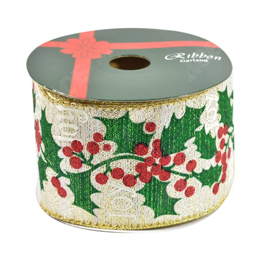 Jual Noelle 10 X 900 Cm Pita Hias Natal Metallic Original Jual Noelle 10 X 900 Cm Pita Hias Natal Metallic Original