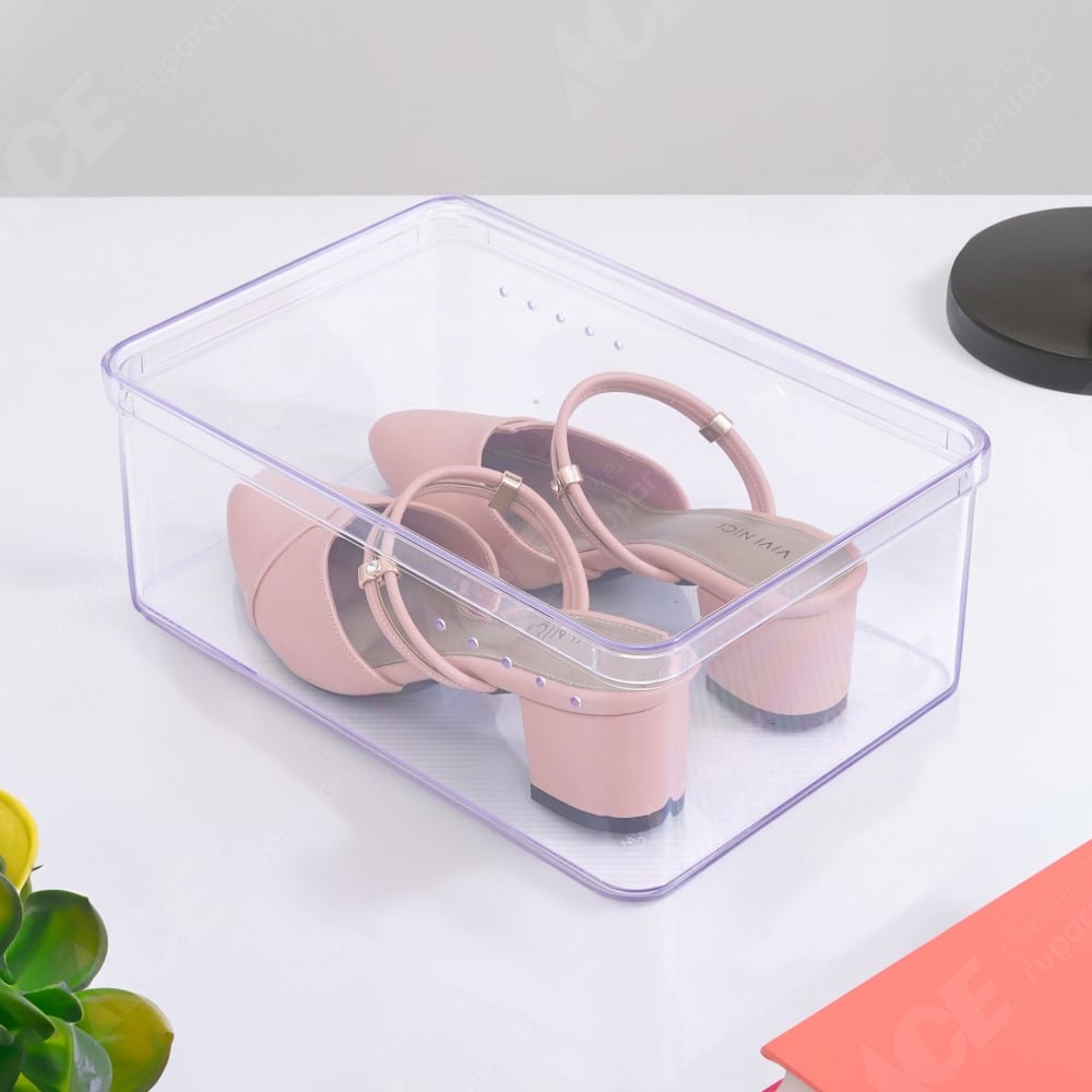 Jual Kotak  Sepatu  Wanita Transparan Original ACE 