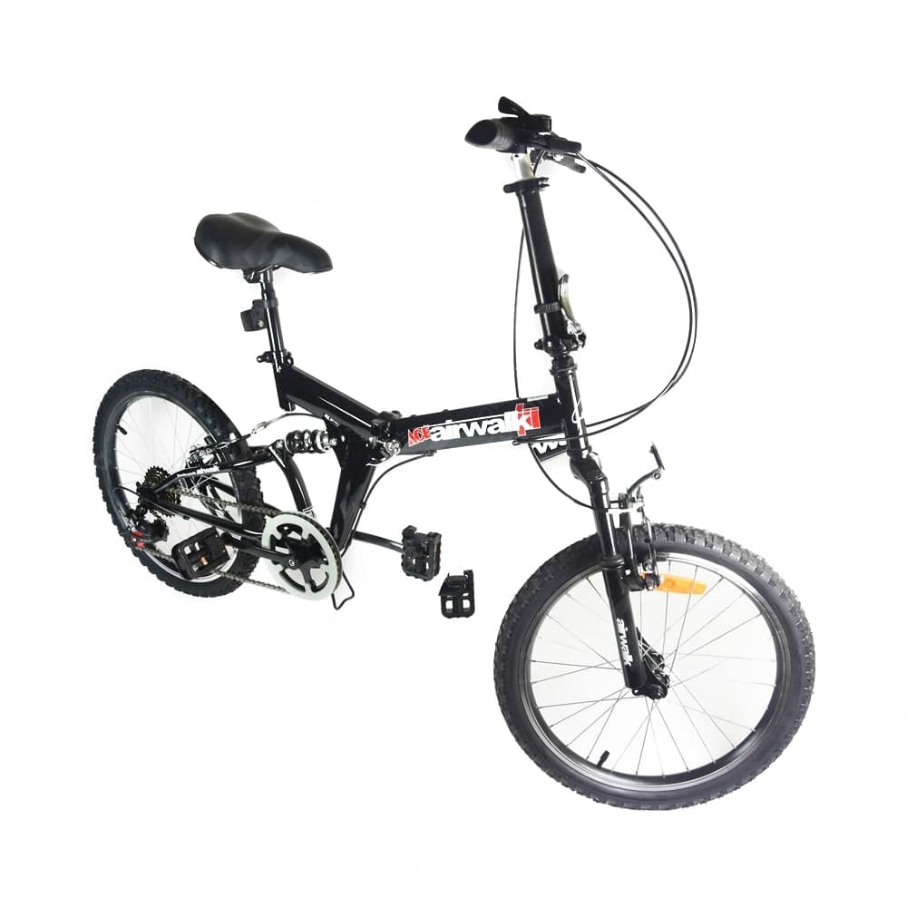 Jual Airwalk Expresso Suspension Sepeda Lipat 20 7 Speed Hitam Original 
