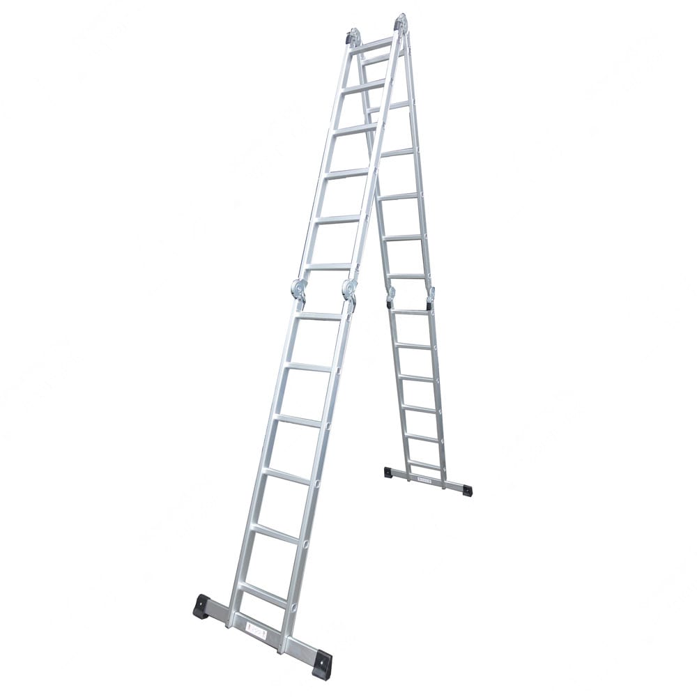 Jual Krisbow Tangga Lipat Aluminium 6 57 Mtr Original ACE