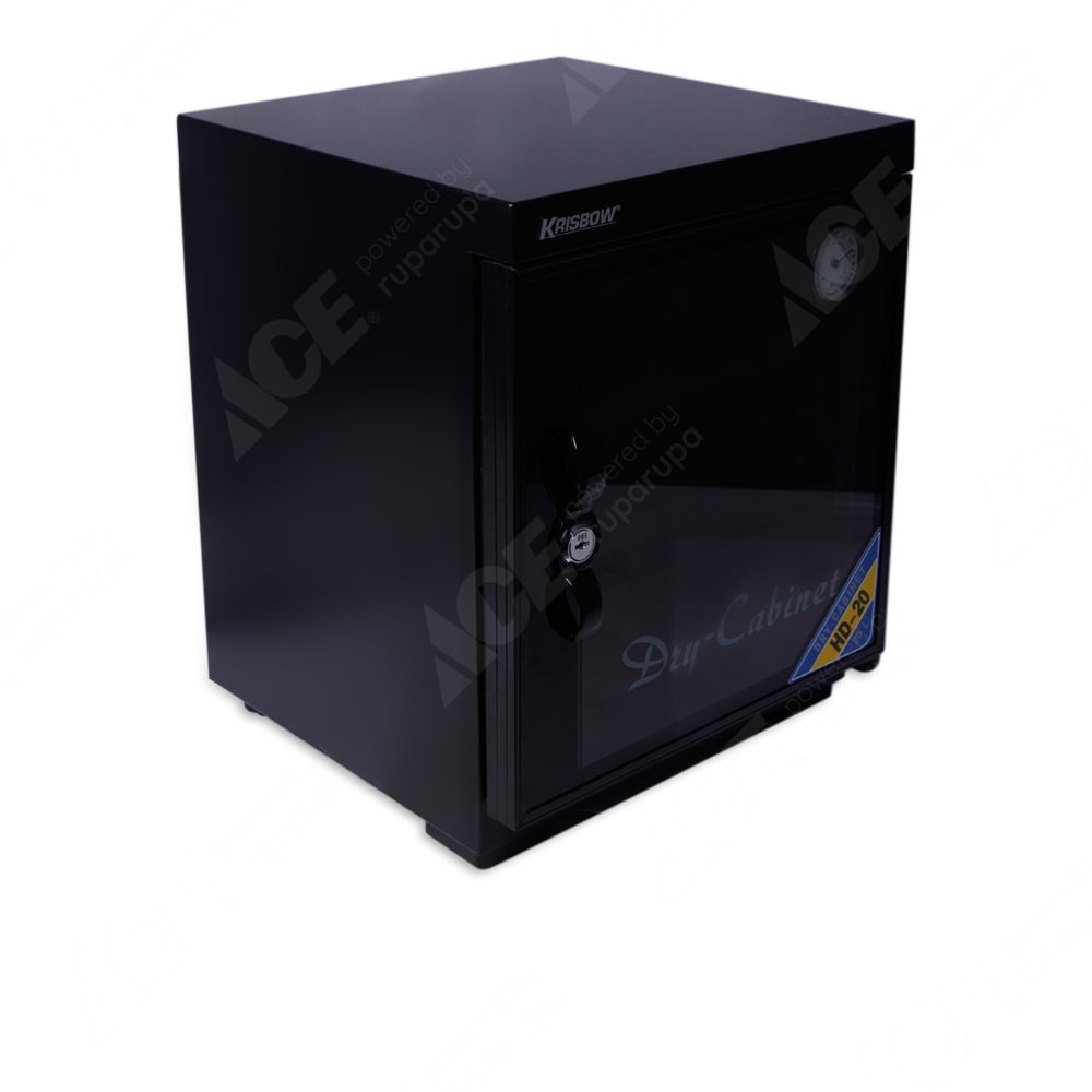 Jual Krisbow Dry Cabinet 30 X 30 X 37 Cm Hitam Original Ace