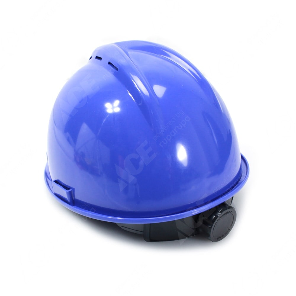Jual Krisbow Brim Vented Helm Keselamatan Kerja Hdpe Biru Original | ACE