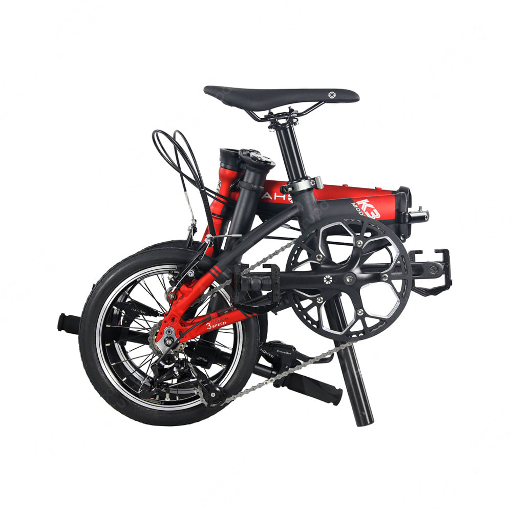 Jual Dahon  Sepeda  Lipat  19 K 3 Merah Hitam Original ACE