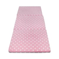 175 cm polkadot kasur lipat biru