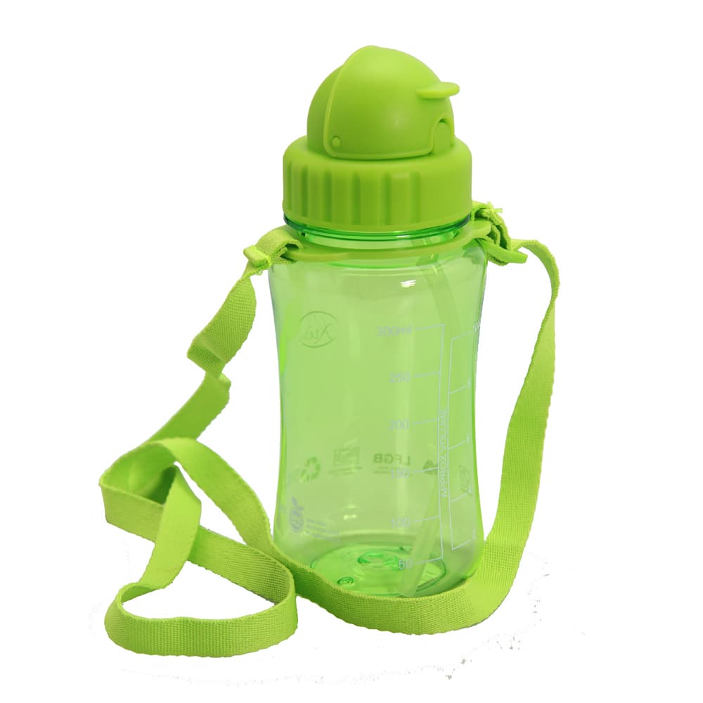 Jual Kris 350 Ml Botol  Minum Anak Flipstraw Dengan Tali 