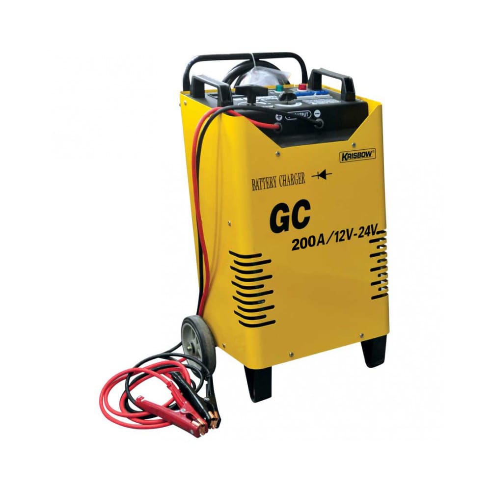 Jual Krisbow Charger Aki 200 A 12 V 24 V Erbc 200 Terbaru | Ruparupa