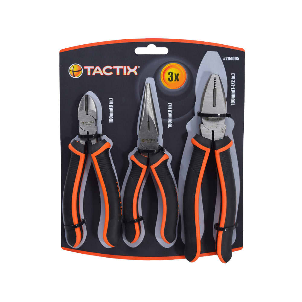Jual Tactix Set Tang Multifungsi 3 Pcs Terbaru | Ruparupa