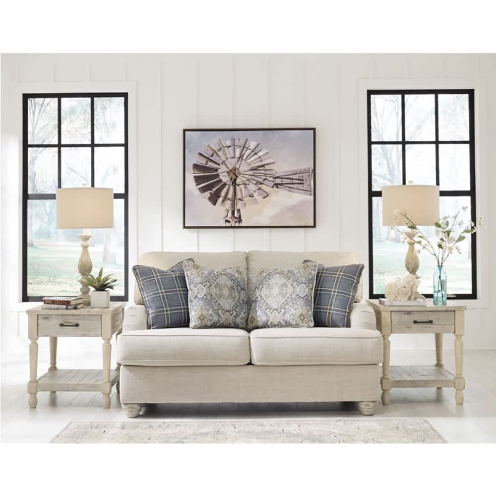 Jual Ashley Traemore Sofa Fabric 2 Seater Krem Terbaik | Informa