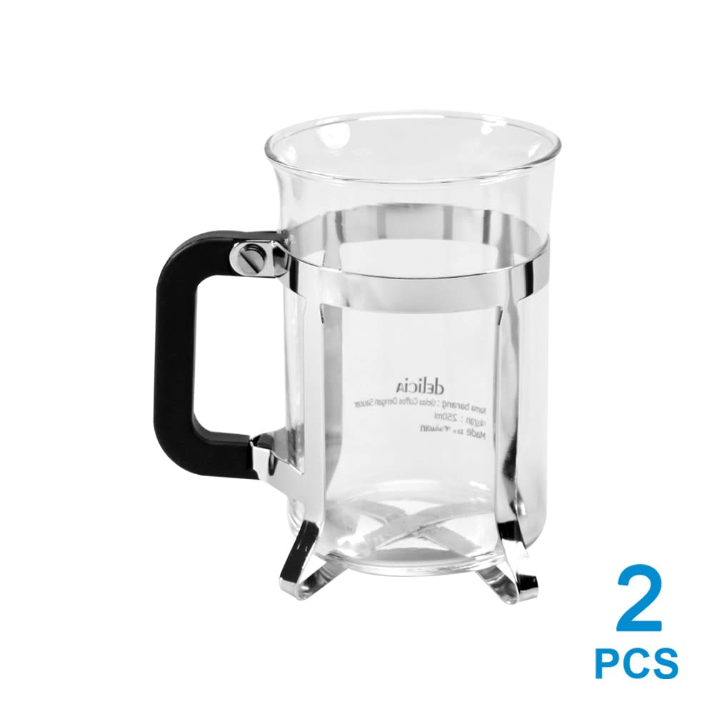 Jual Delicia 250 Ml Classic Set Mug Kopi 2 Pcs Terbaru