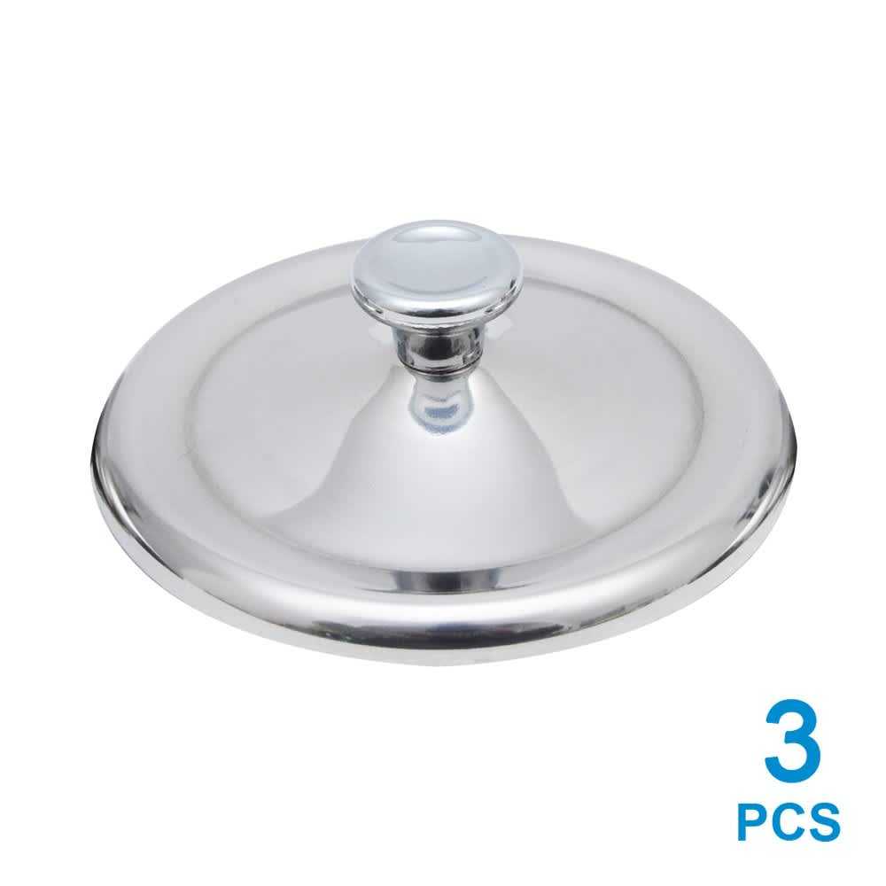 Kimmel Set 3 Portavaso In Plastica Grigia, 12 Cm, Resistenti E Infrangibili, Per Piante Da Interno Ed Esterno, Giardino E Casa