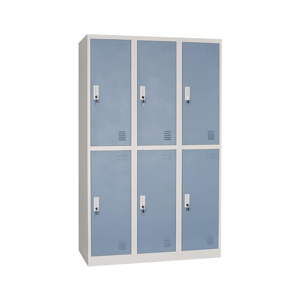 Jual Loker 6 Pintu Putih Biru Terbaru | Ruparupa
